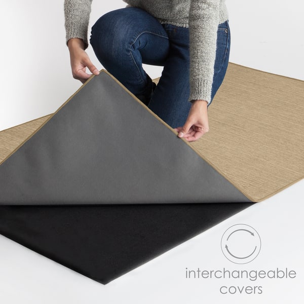 Shop Ruggable Washable Stain Resistant Pet Rug Noor Taupe 5 X 7 Overstock 18112908