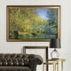 preview thumbnail 1 of 0, Bend-in-the-River -Claude Monet - Gold Frame Wood - Gold