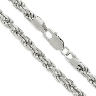 Beautiful Sterling silver 925 sterling .85 mm Sterling Silver Rope Chain