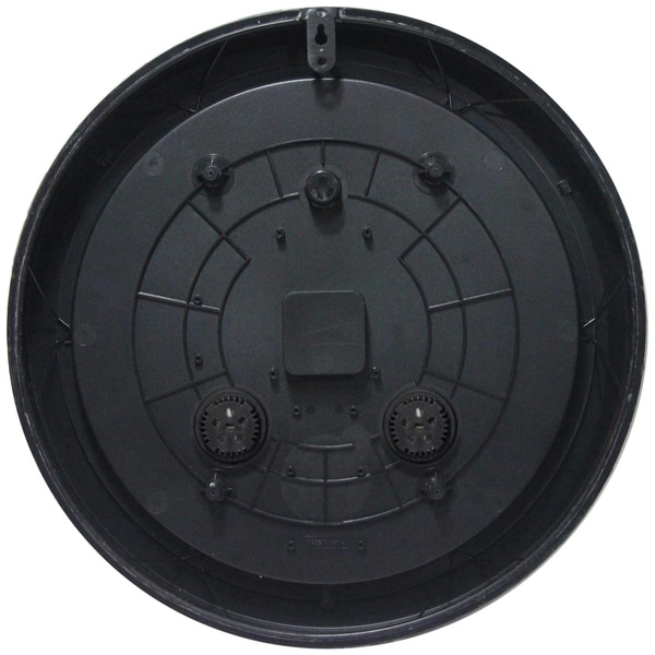 Inca Multicolor Large Outdoor 18 inch Wall Clock Thermometer Hygrometer by Infinity Instruments