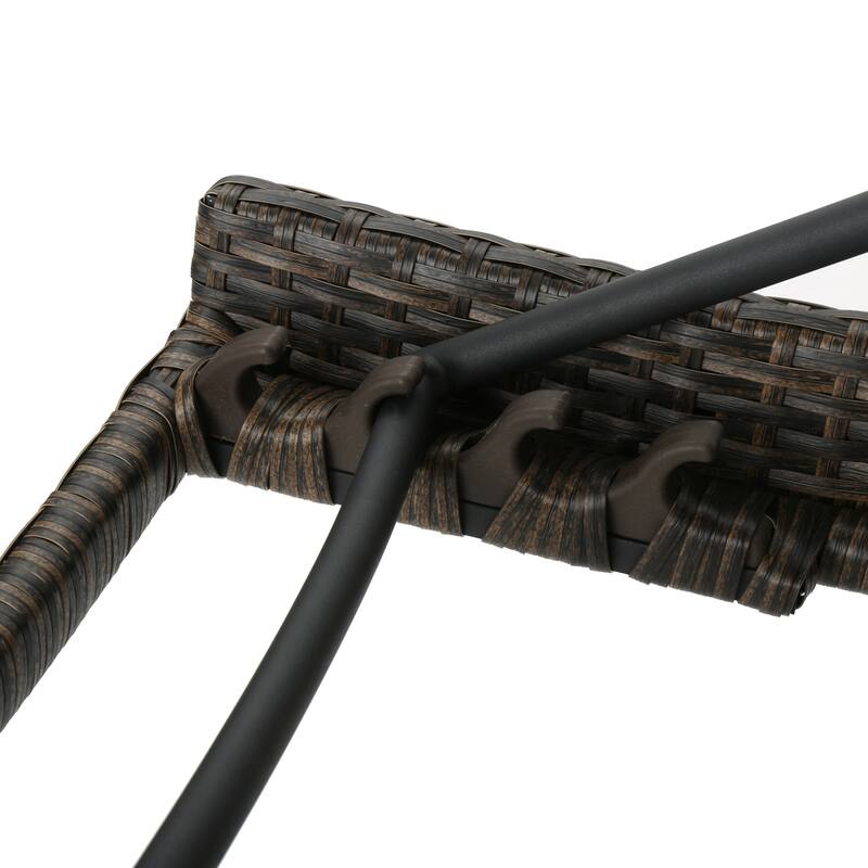 Thira Outdoor Wicker Chaise Lounge Chair by Christopher Knight Home - 79.25" W x 28" D x 15.50" H