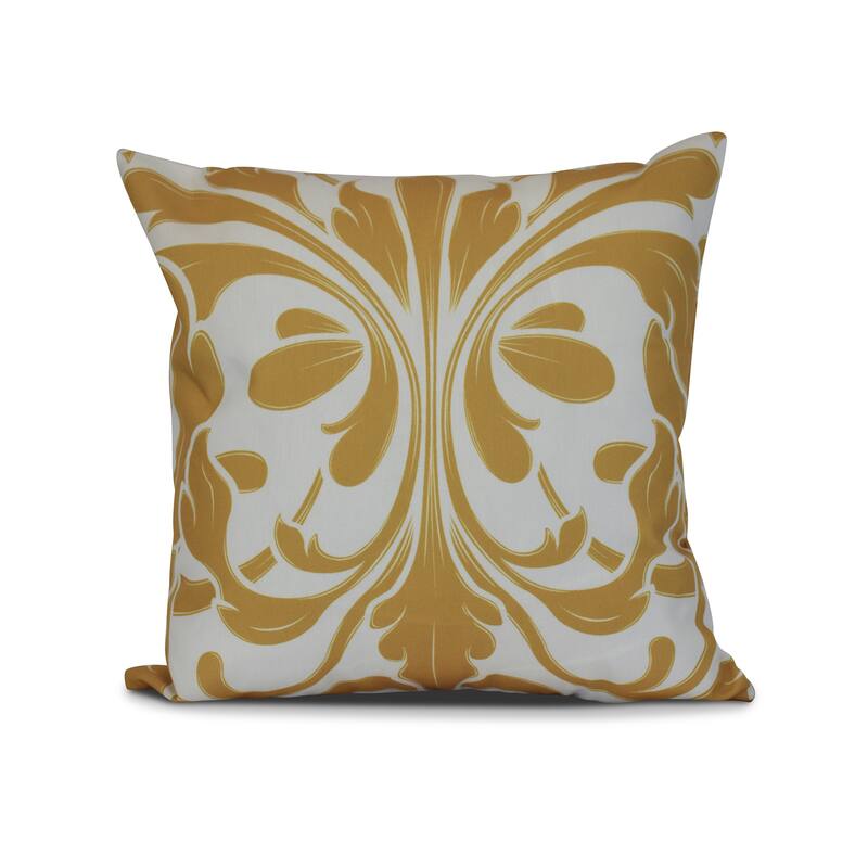 British Colonial, Geometric Print Outdoor Pillow