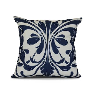 British Colonial, Geometric Print Pillow