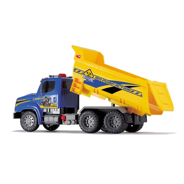 Shop Dickie Toys 21 Inch Air Pump Action Dump Truck - Overstock - 15435693