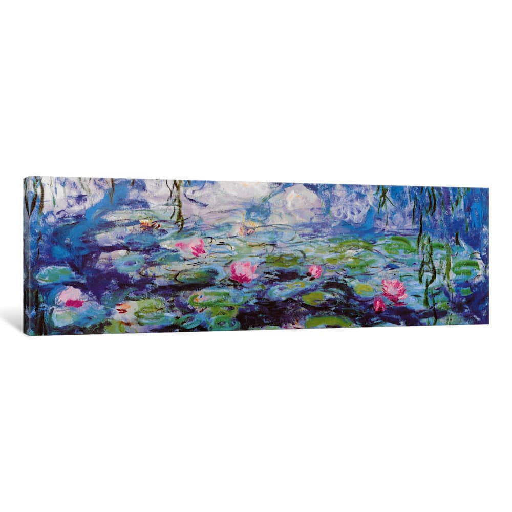 iCanvas Nympheas by Claude Monet Canvas Print