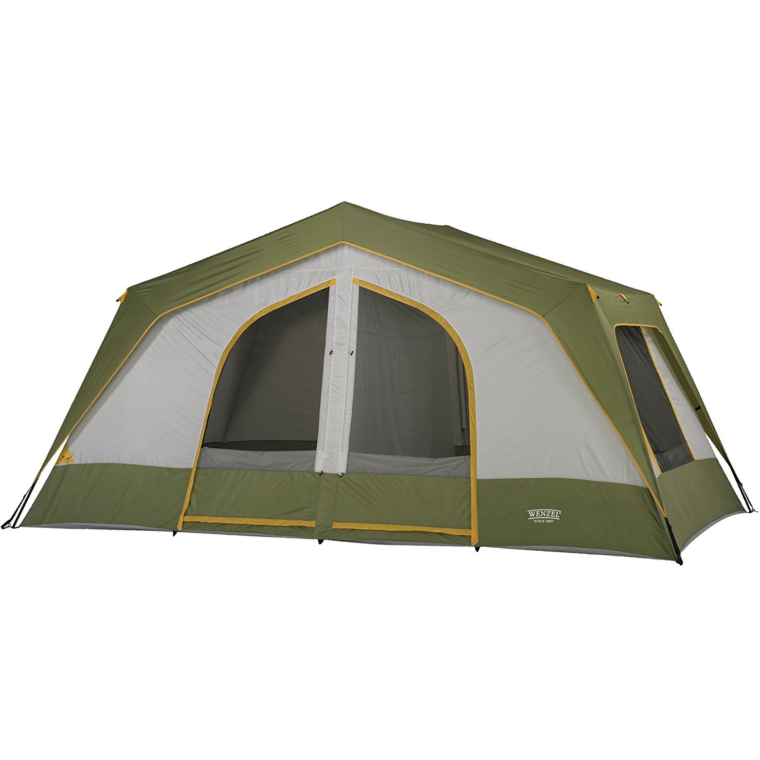 Wenzel Vacation Lodge 7 Person Family Tent Green 47297921229 Ebay