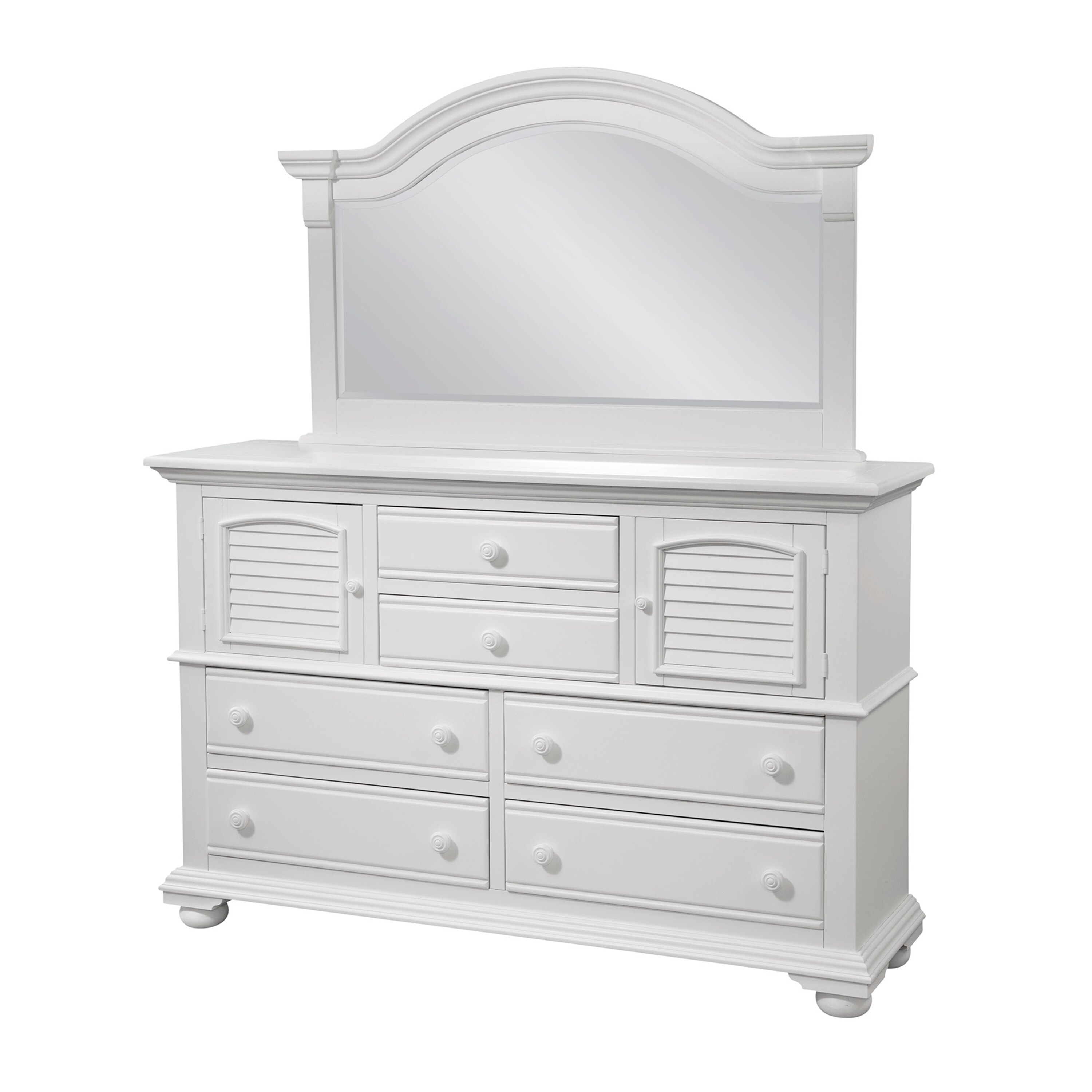 Shop Beachcrest Eggshell White Wood Dresser By Greyson Living On