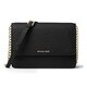 Shop Michael Kors Daniela Large Black Saffiano Leather Crossbody Handbag - Overstock - 15436590