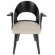 preview thumbnail 22 of 21, Carson Carrington Kansta Espresso & Velvet Mid-century Modern Dining Table