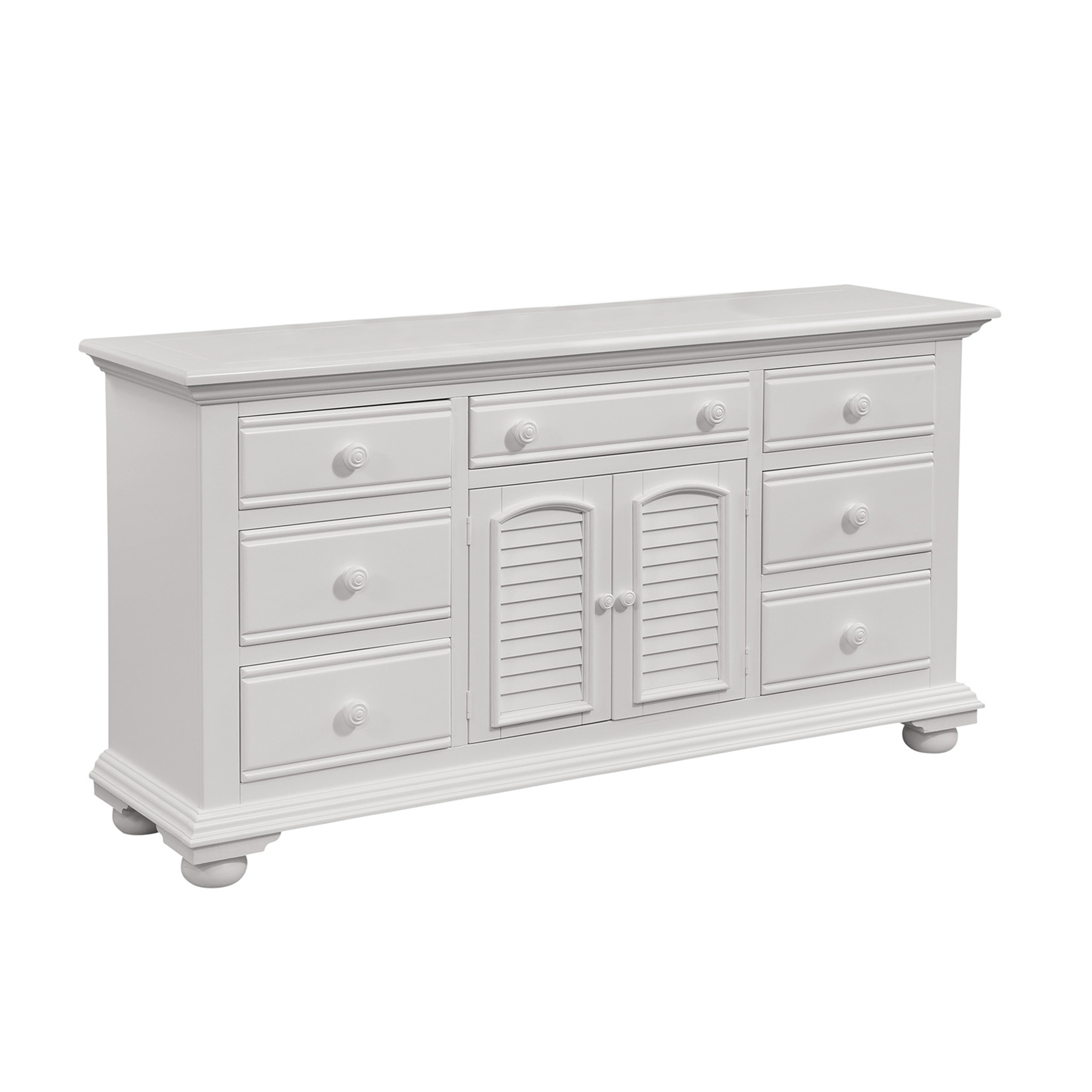 Shop Beachcrest Triple Dresser And Optional Dressing Mirror By