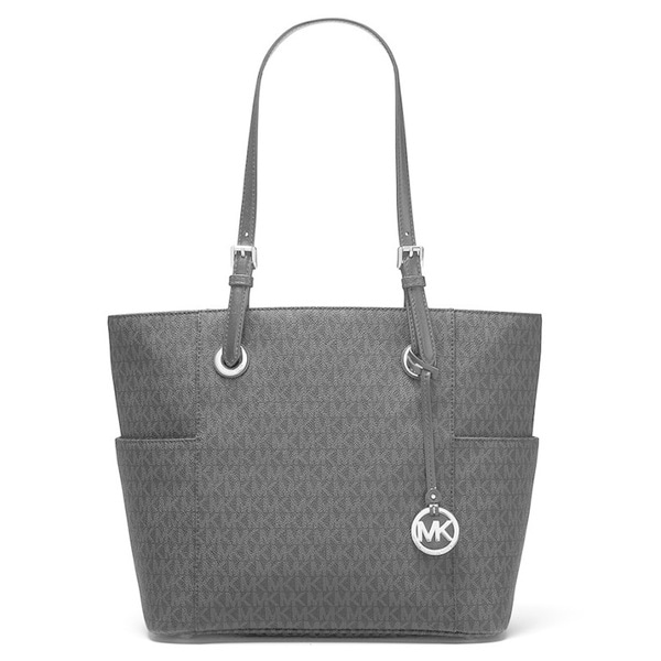 michael kors jet set logo tote black