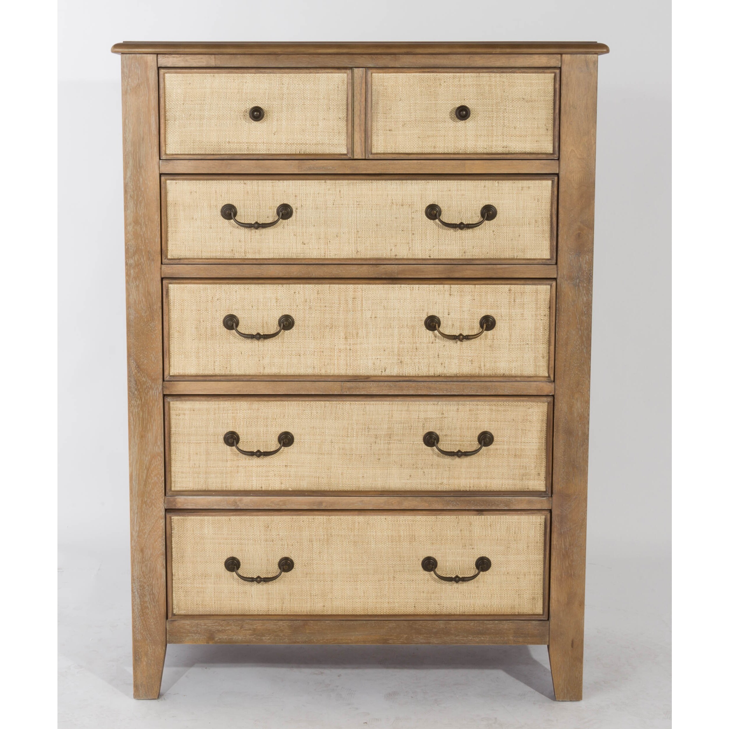 Shop Linen 5 Drawer Chest By Panama Jack Free Shipping Today
