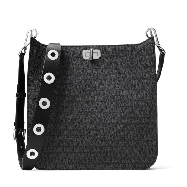 Michael Kors Signature Crossbody Bag Black Literacy Basics