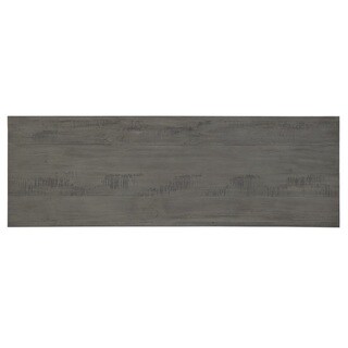 iNSPIRE Q Bryson Rustic X-Base Sofa Entryway Table by  Classic (Grey)