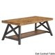 Bryson Rustic X-Base Accent Tables by iNSPIRE Q Classic - Thumbnail 3