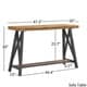 Bryson Rustic X-Base Accent Tables by iNSPIRE Q Classic - Thumbnail 19