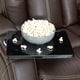 preview thumbnail 4 of 6, Seatcraft Republic Brown Leather Home Theater Power Recline Sofa