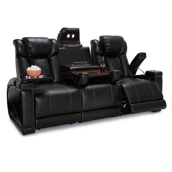 Seatcraft Sigma Leather Gel Home Theater Seating