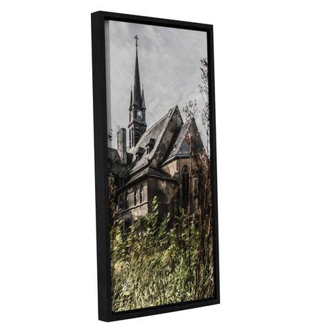 Scott Medwetz's 'Ancient Cathedral' Gallery Wrapped Floater-framed Canvas