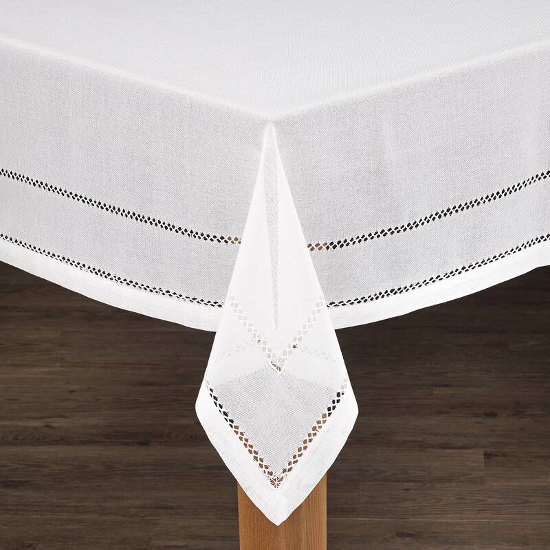 Hemstitch Tablecloth Collection