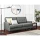 Dorel Living Marley Grey Sofa - Thumbnail 1