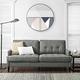 Dorel Living Marley Grey Sofa - Thumbnail 0