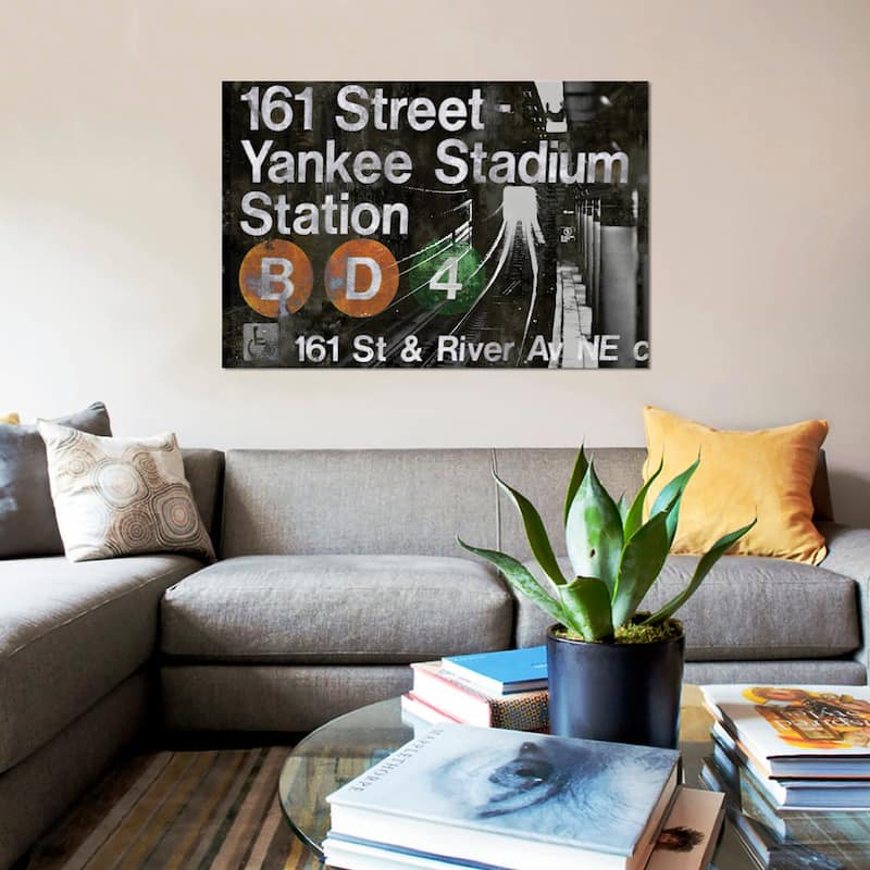 iCanvas 'NYC Subway Station II' by Luke Wilson Canvas Print