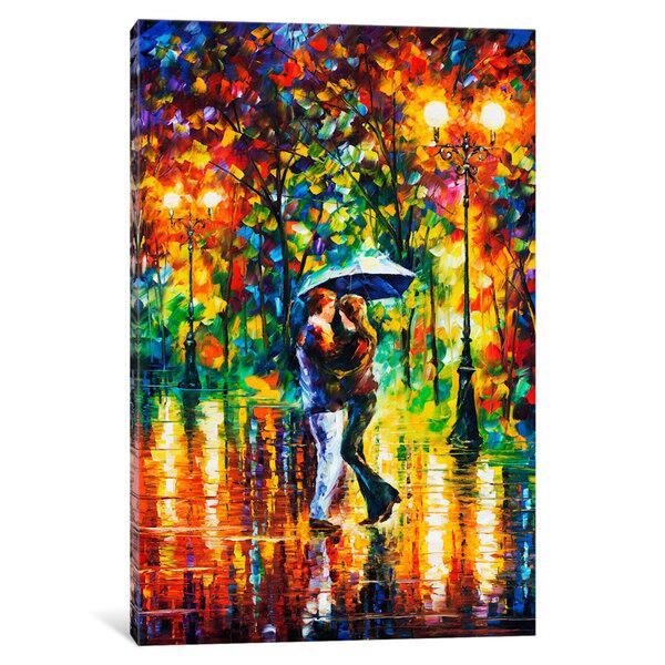 Shop Icanvas Rainy Dance Ii By Leonid Afremov Canvas Print Overstock 15438534
