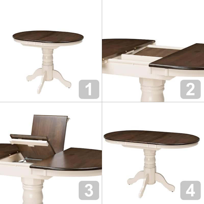 5 Piece Dillon Extendable Oval Dining Set