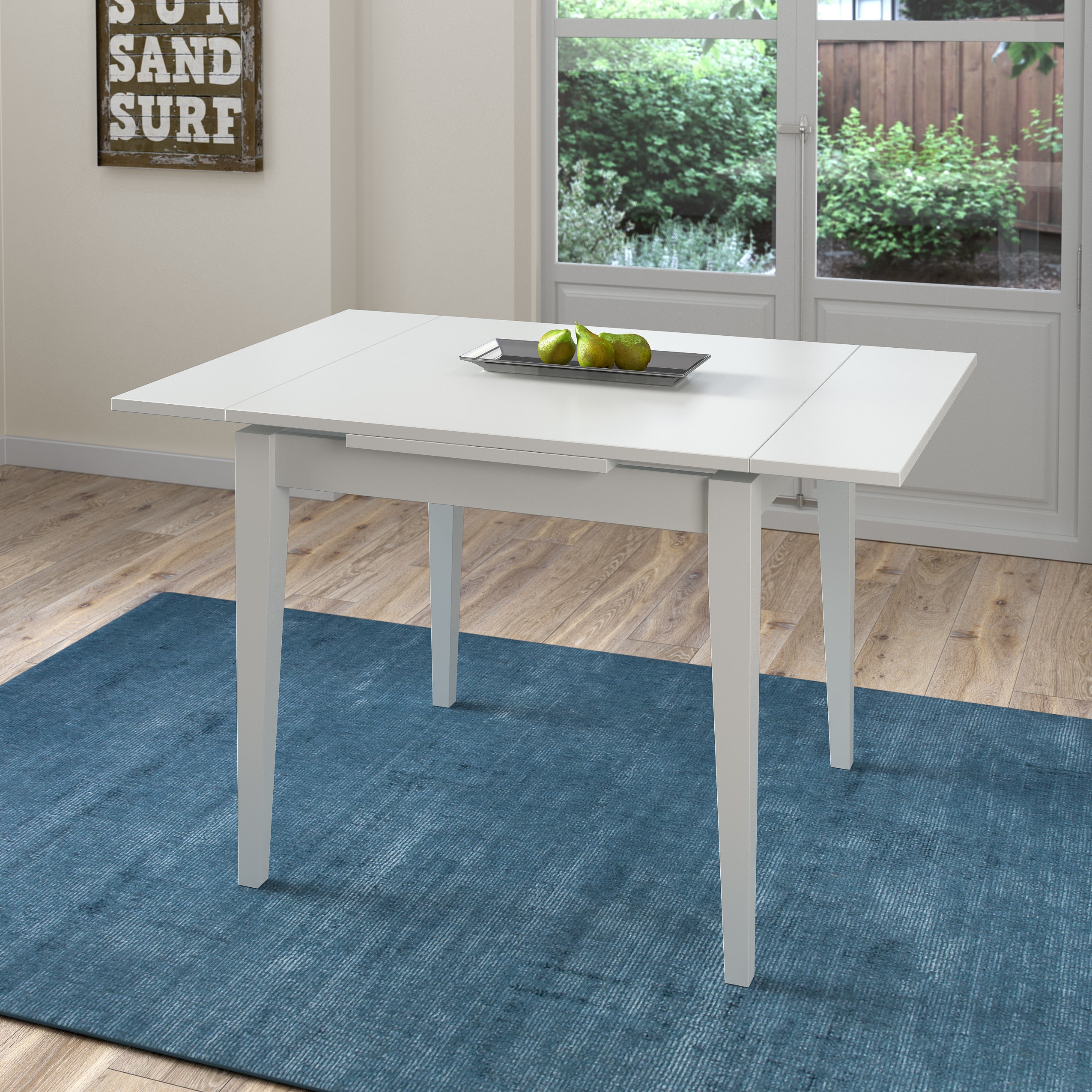 extendable square dining tables for 8