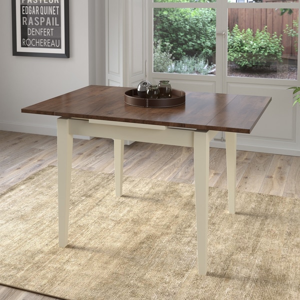 Cream extendable dining online table