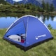 2 person water resistant dome tent for camping with removable rain fly and carry ba