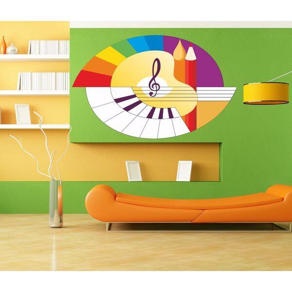 Full Color Bright colors Full Color Decal, Full color sticker, colored ...