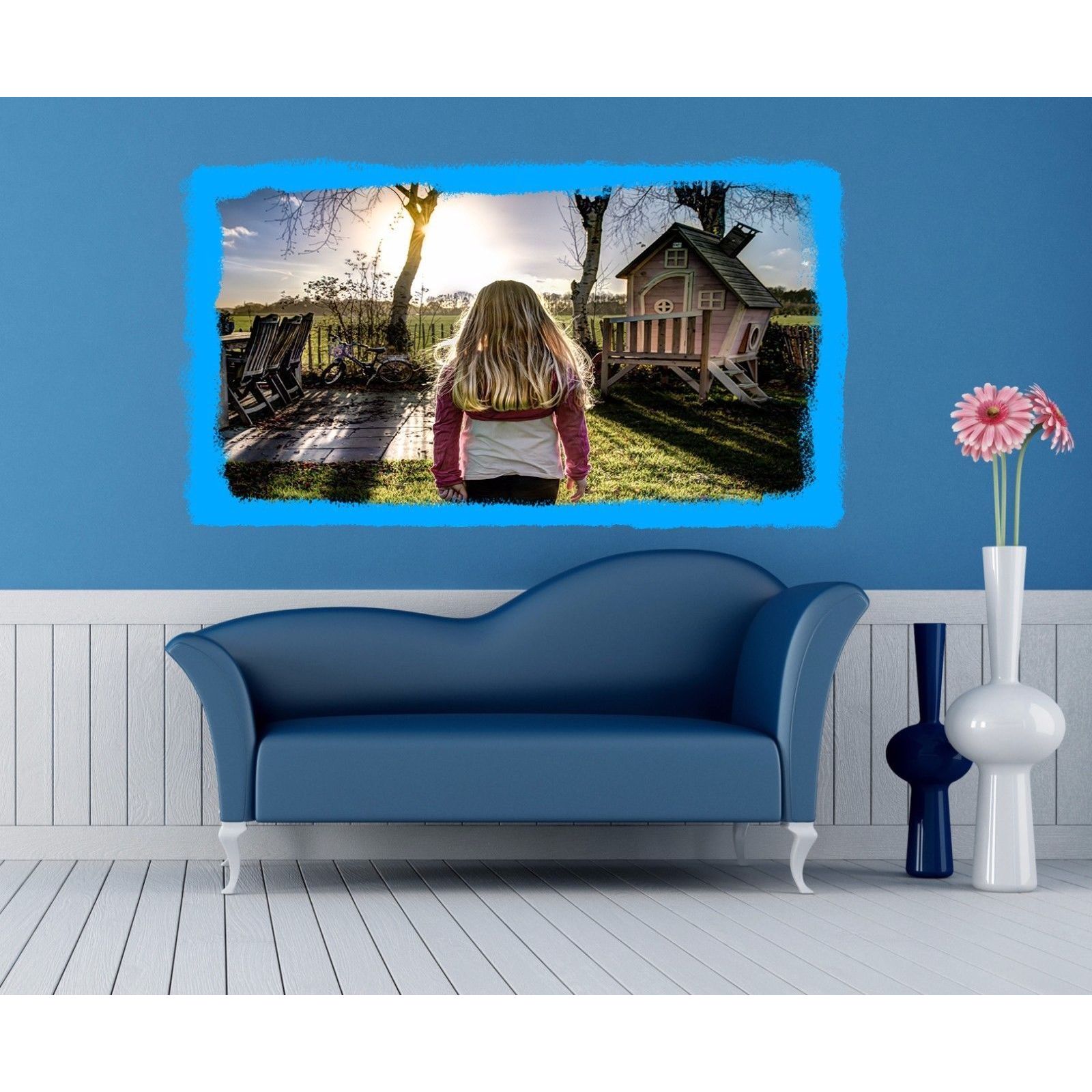 Shop Full Color Landscape Painting Full Full Color Decal Full