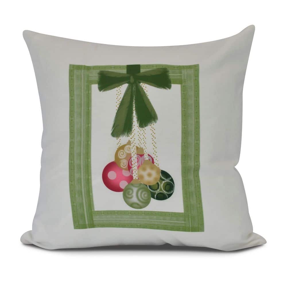 Frame It Up, Christmas Indoor/Outdoor Throw Pillow