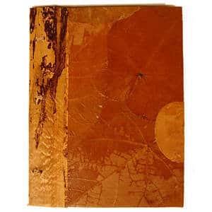 Handmade Waru Leaves Heart Photo Album (Indonesia)