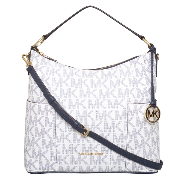 mk white handbag