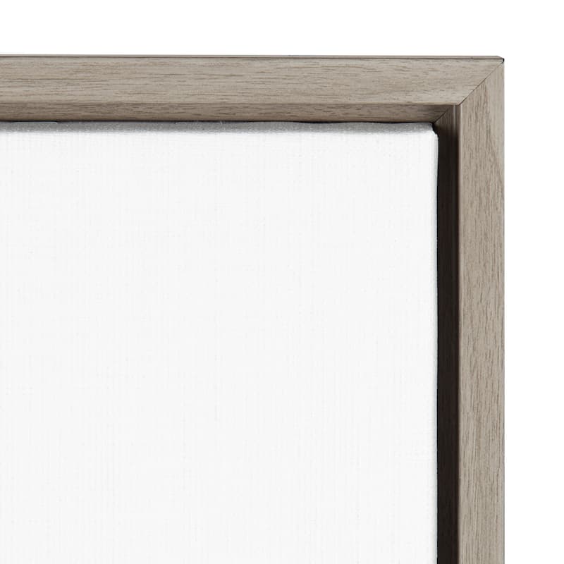 Kate and Laurel Sylvie Panda Framed Canvas by Simon Te Tai