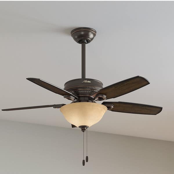 Shop Hunter Fan Ambrose Collection Onyx Bengal 44 Inch Ceiling Fan