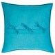 Shop Francesca Aqua Quilted Euro Sham - Free Shipping On Orders Over ...