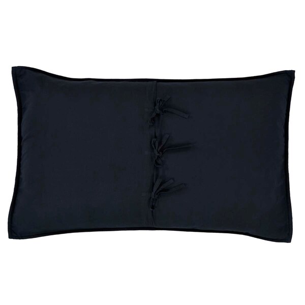 TETON STAR Standard Sham Navy/Khaki Country Primitive Rustic 21" x 27" VHC 
