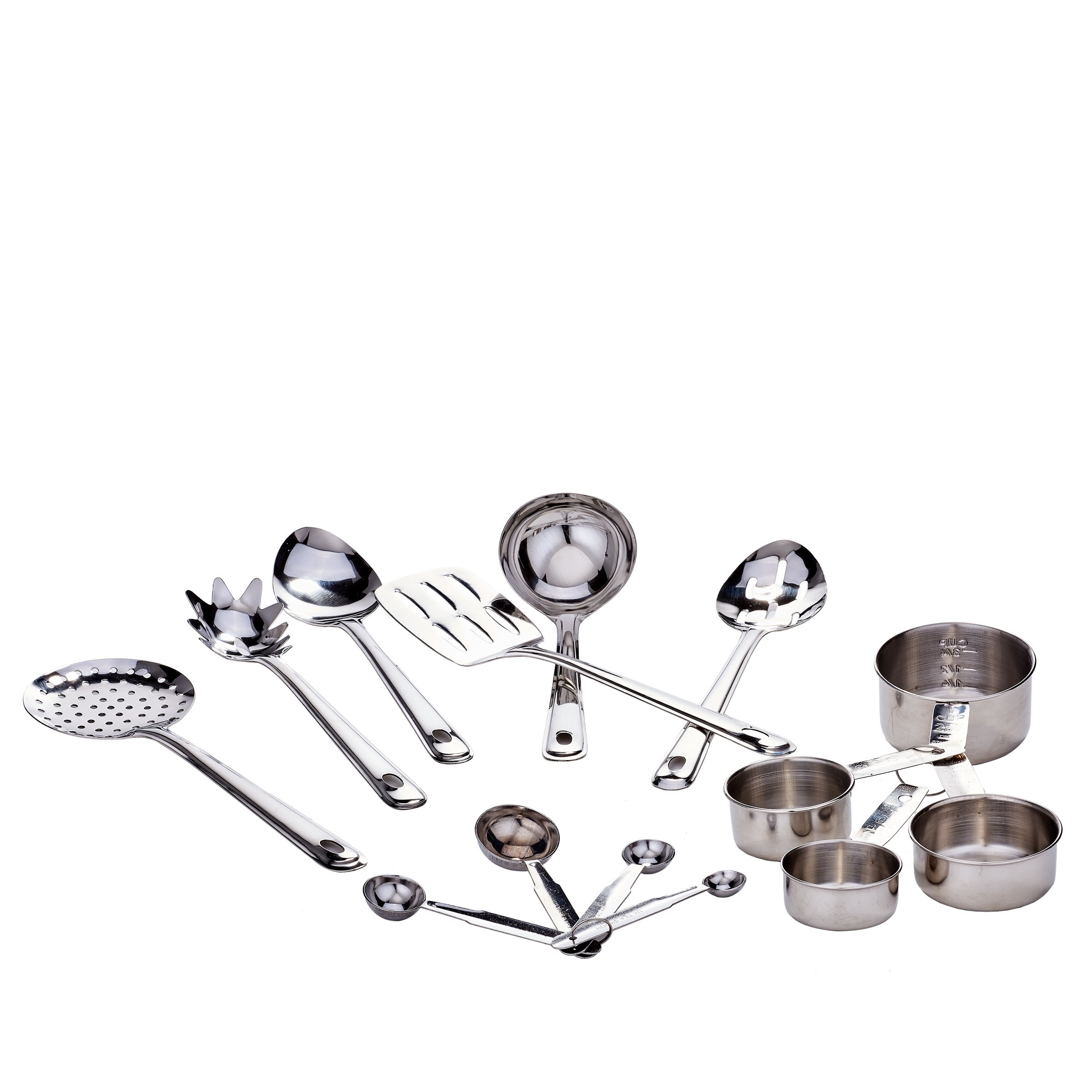 36 Pc. Kitchen in a Box Stainless Steel Cookware Set - Bed Bath & Beyond -  15616512