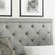 BROOKSIDE Upholstered Headboard with Diamond Tufting - Thumbnail 9