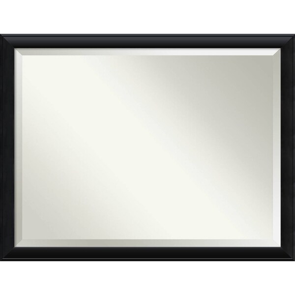 Bathroom Mirror Oversize Large, Nero Black 44 x 34-inch - 33.38 x 43.38 x 0.895 inches deep
