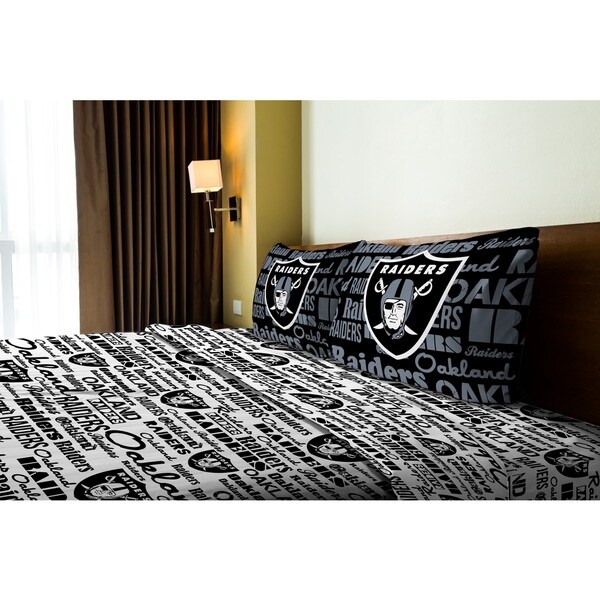NFL 821 Raiders Full Sheet Set Anthem
