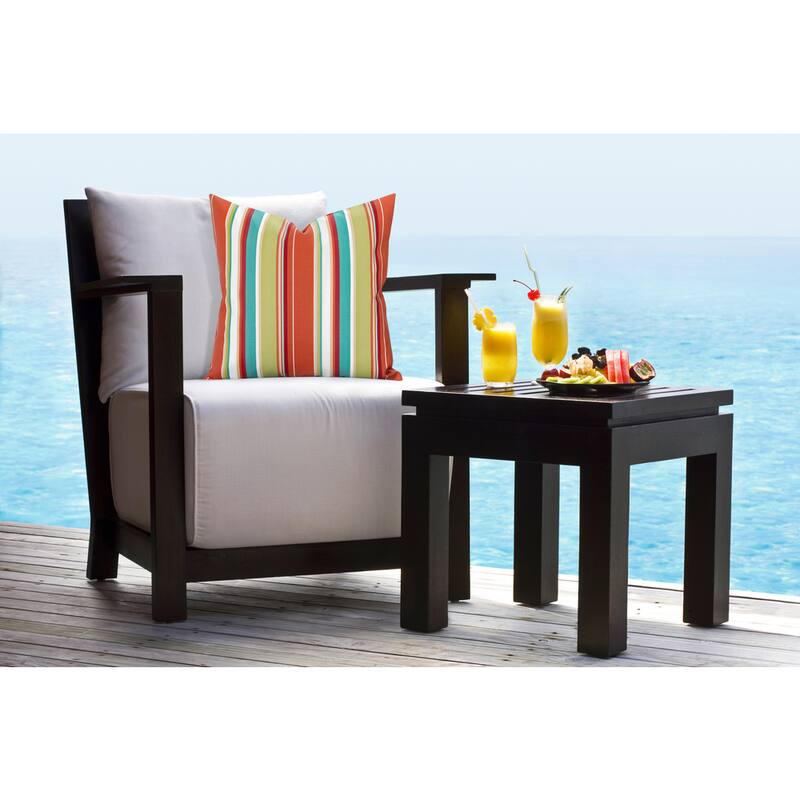 Sis Covers Solarium Striped Indoor/ Outdoor Accent Pillow