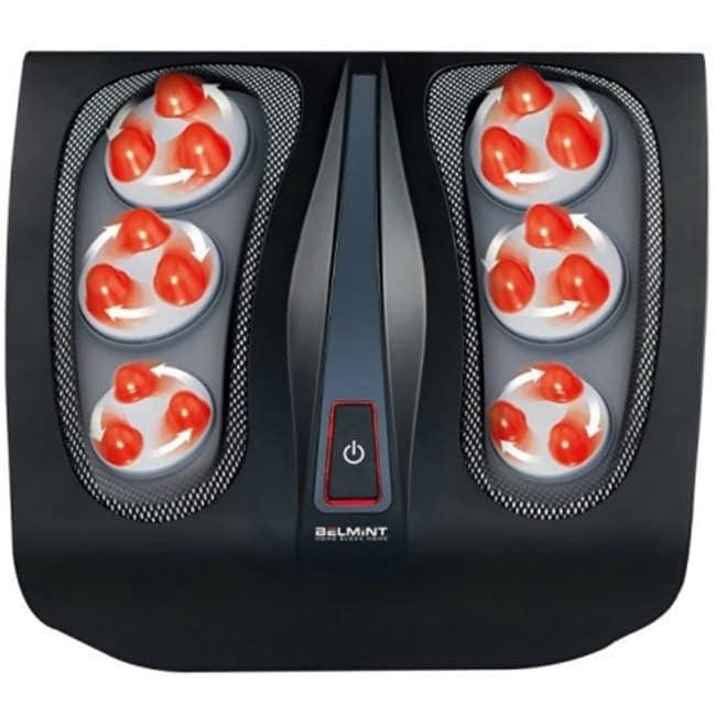 Belmint Shiatsu Kneading Neck & Back Massager with Heat - Beige (As Is  Item) - Bed Bath & Beyond - 34767164