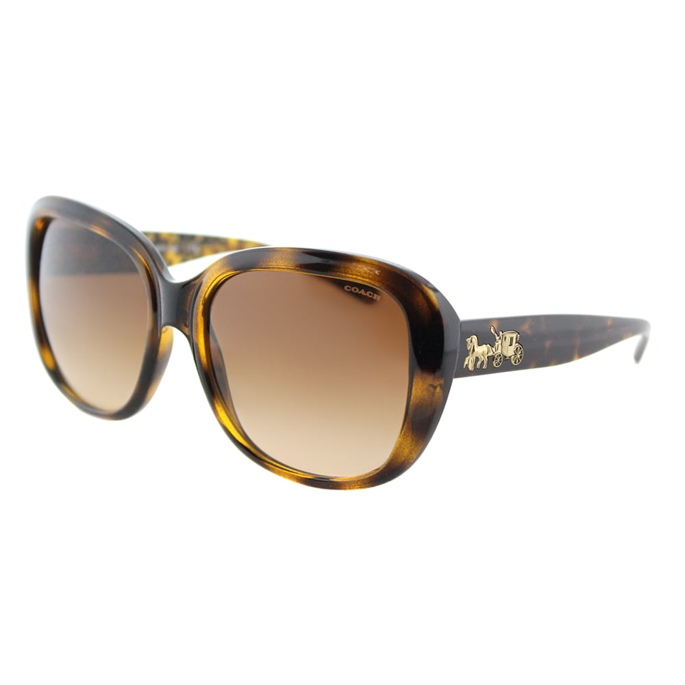 coach dark tortoise sunglasses