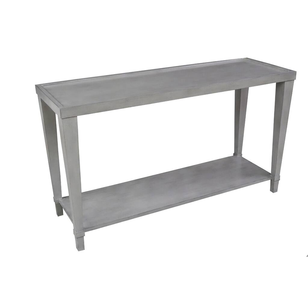 Soho Grey Wood Console Table