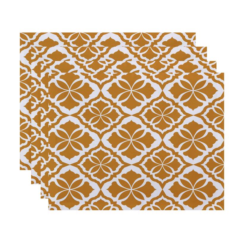 Ceylon, Geometric Print Placemat